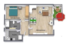 2-Zimmer Eigentumswohnung als gute Renditeanlage