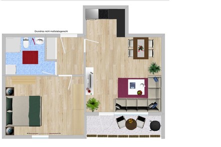 2 Zimmer Eigentumswohnung mit Balkon in ruhiger Lage