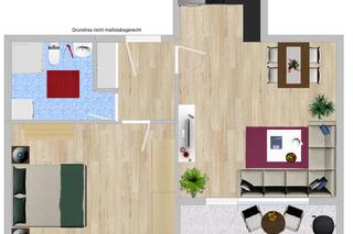 2 Zimmer Eigentumswohnung mit Balkon in ruhiger Lage