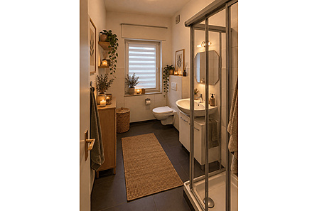 Badezimmer Erdgeschoss AI visualisiert