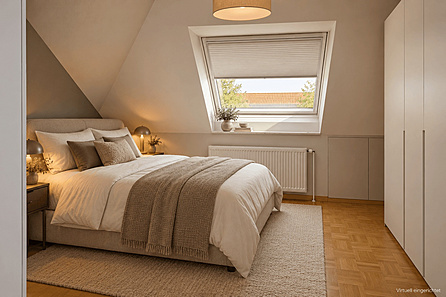 Schlafzimmer visualisiert