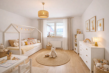 Kinderzimmer visualisiert