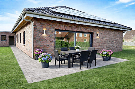 Terasse und Garten visualisiert