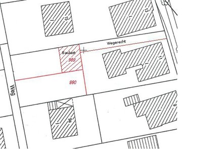Baugrundstück für 2 DHH oder EFH in zentraler Lage von Roxel