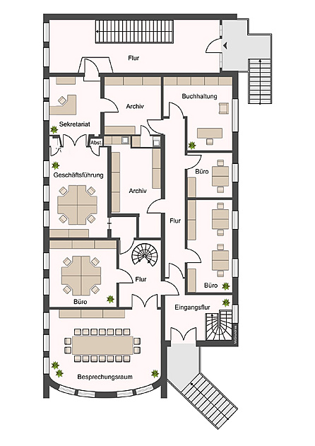 Grundriss Erdgeschoss