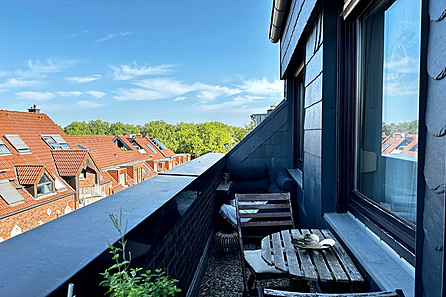 Gemütlicher Balkon
