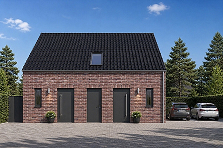 Hausfront Visualisiert
