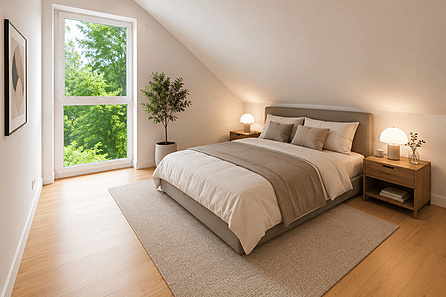 Schlafzimmer visualisiert
