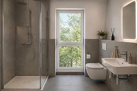 Badezimmer visualisiert