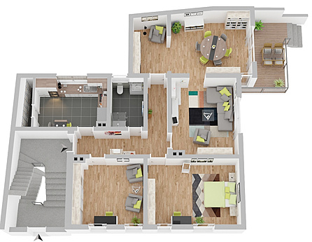 Grundriss Erdgeschoss