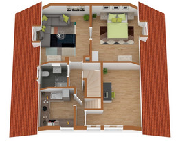 Grundriss OG 3D