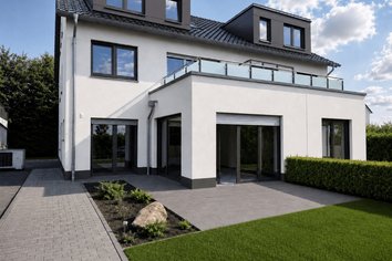 Erdgeschosswohnung mit Garten und Stellplatz