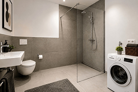Badezimmer visualisiert