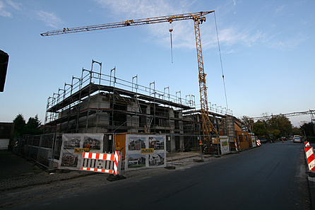 Ihr Einzugstermin rückt näher! Baustellenansicht Mitte Oktober 2014