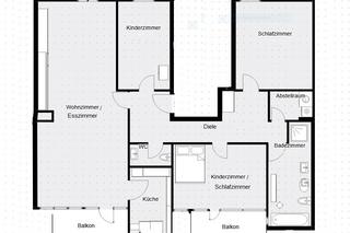 Familienwohnung mit Weitblick – großzügig wohnen in zentraler Lage von Greven