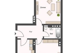 Gemütliche 2-Zimmer Wohnung mit Balkon im beliebten Josefviertel