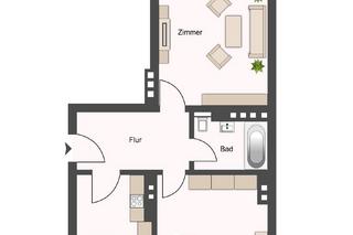 Gemütliche 2-Zimmer Wohnung mit Balkon im beliebten Josefviertel