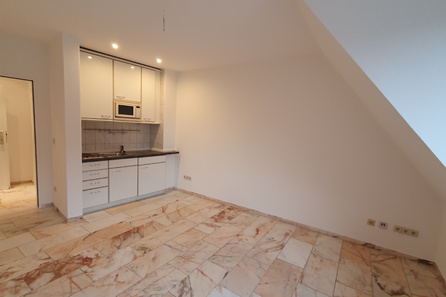 Offener Wohn-und Schlafbereich