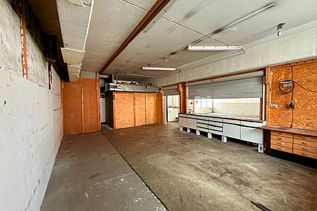 Hinterer Werkstattbereich