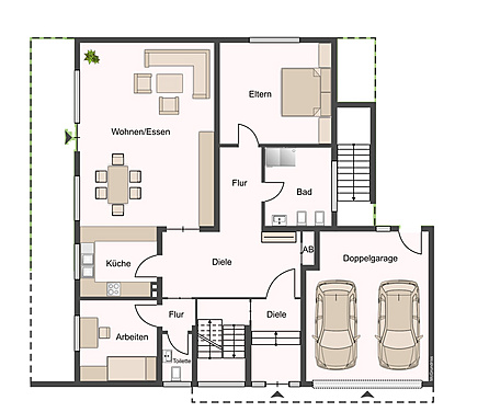 Grundriss Erdgeschoss