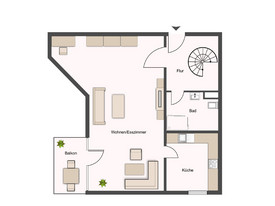 Grundriss Wohnung