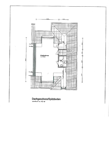 Grundriss Dachgeschoss