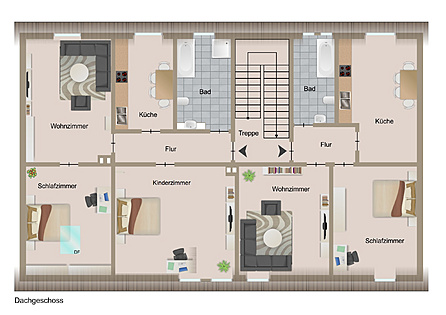 Grundriss Dachgeschoss