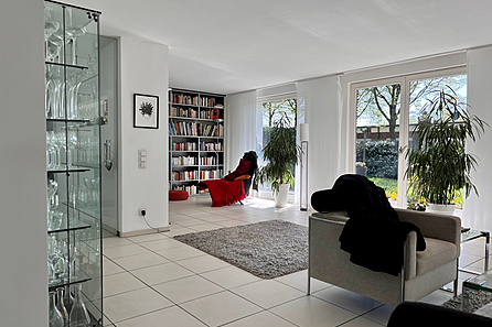 Blick von dem Essbereich