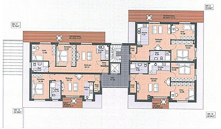 Grundrisse Penthouse