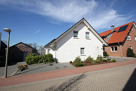 Weiterer Blick zum Haus