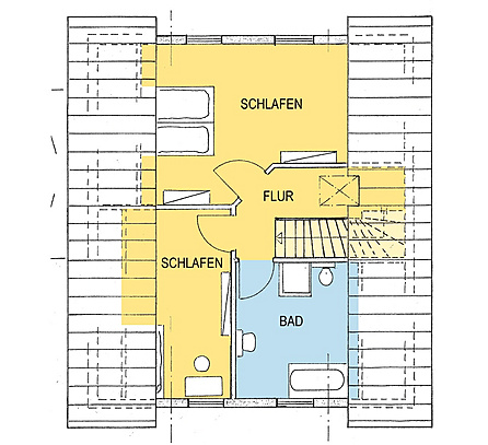 Grundriss Dachgeschoss