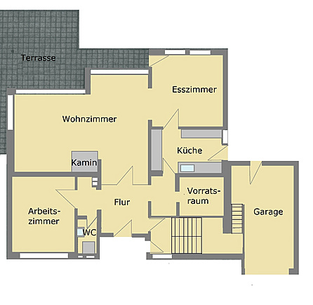 Grundriss - Erdgeschoss