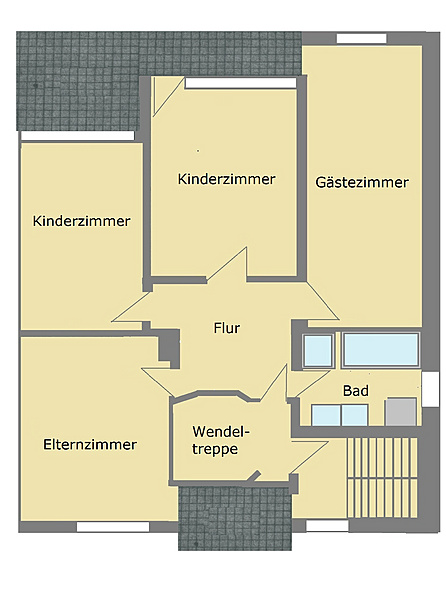 Grundriss - Dachgeschoss
