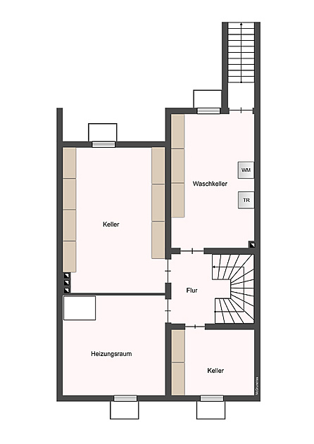 Grundriss Keller