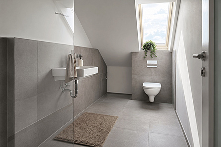 Badezimmer DG visualisiert