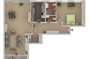 Stadtnahes Wohnen auf 100 m²