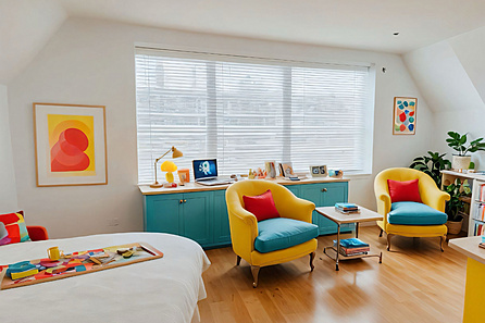 Kinderzimmer visualisiert