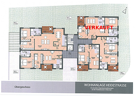 WE. 7, VERKAUFT, Grundrisse Obergeschoss