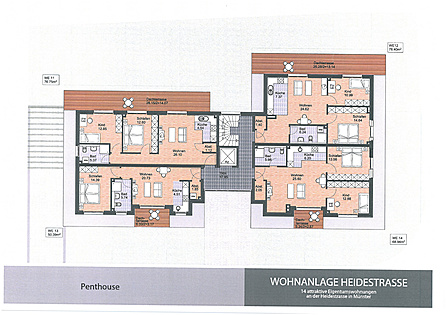 Grundrisse Penthouse