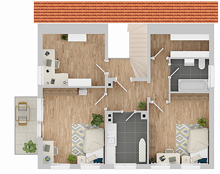 Grundriss OG