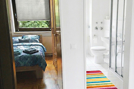 Bad und Schlafzimmer Möblierungsvorschlag