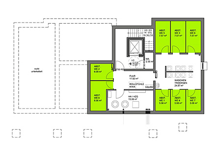 Grundriss Kellergeschoss