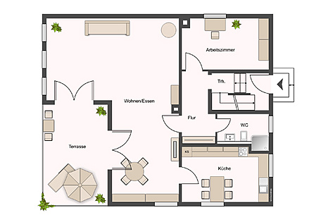 Grundriss Erdgeschoss