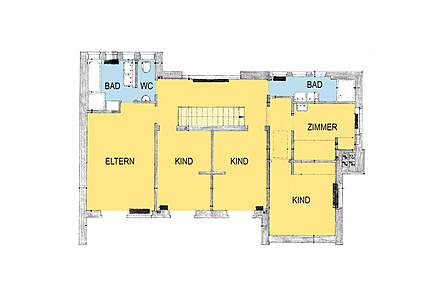 Grundriss Obergeschoss