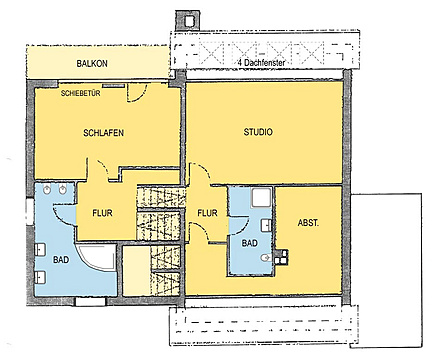 Grundriss Dachgeschoss