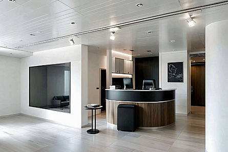 Eingangsbereich visualisiert