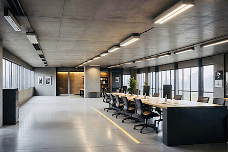 Großraum Obergeschoss visualisiert