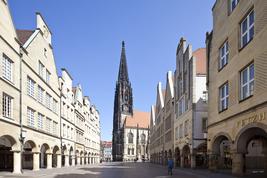 Blick auf die Lambertikirche